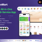 <strong>eMart</strong> | Multivendor Food, On-demand, eCommerce, Parcel, Taxi Booking, Car Rent App with Admin & Web