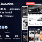 <strong>LimoRide</strong> – Limousine and Car Rental HTML Template