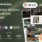 <strong>Modulux</strong> – Modular Kitchen WordPress Theme