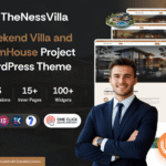 <strong>TheNessVilla</strong> – Weekend Villa and FarmHouse Project WordPress Theme