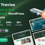 <strong>Traviox</strong> – Modern Travel & Tour Booking WordPress Theme
