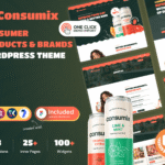 <strong>Consumix</strong> | Consumer Products & Brands WordPress Theme