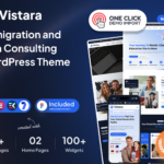 <strong>Vistara</strong> – Immigration and Visa Consulting WordPress Theme